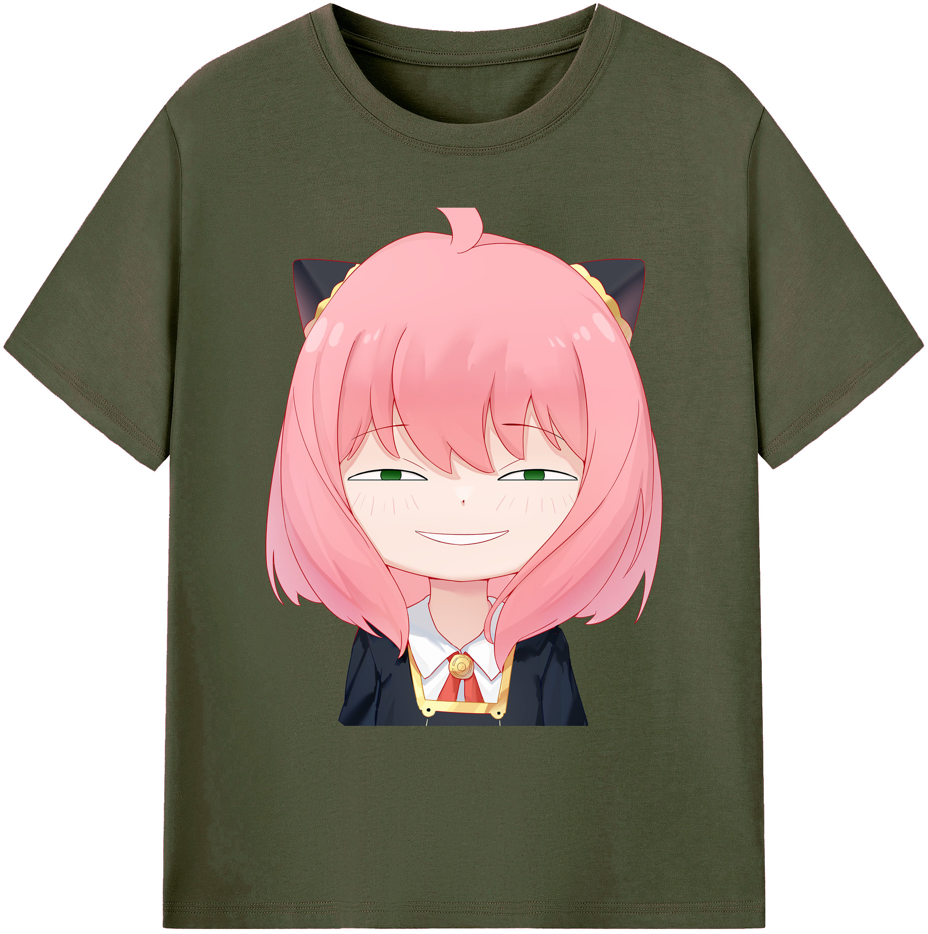 （画像用） SPY×FAMILY间谍家家酒 綿100％ メンズ半袖Tシャツ｜肌触りやわらか＆通気性